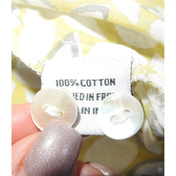 Zen Ethic Button Up Collared Shirt Dress Women's Small - Picture 5 of 8